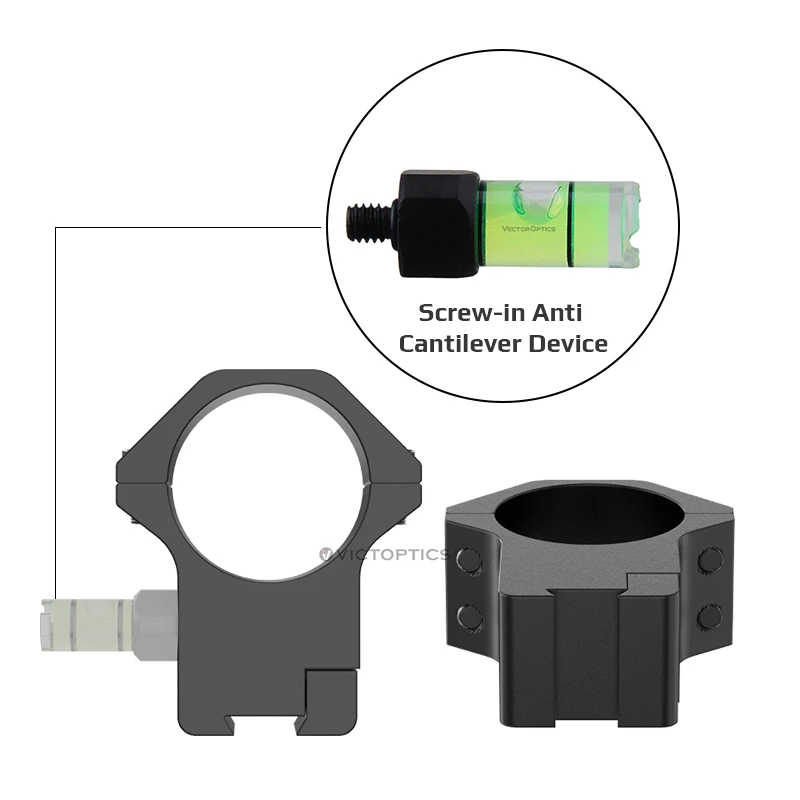 Rifle Scope Mount Ring Rifle Scope Mount Scope Riser Mount Scope Mount Adapter Vector Optics Dia 30mm Mount Ring 11mm Dovetail Rail For Scope