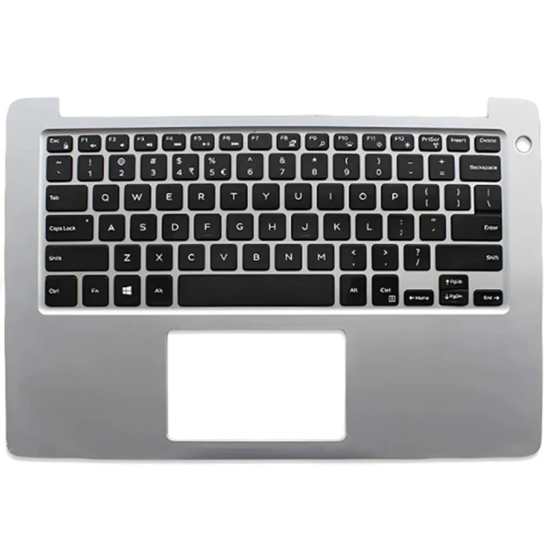 Original New Laptop Case For DELL Inspiron 5370 Vostro 5370 V5370 Palmrest Upper Case C Cover Shell With US Backlit Keyboard