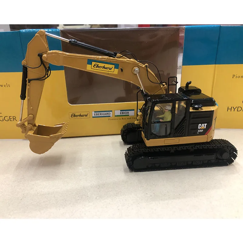 

Литые весы DM 1:50, CAT 335F L, экскаватор на гусеничном ходу из сплава модель строительной машины 85925E, коллекция сувениров