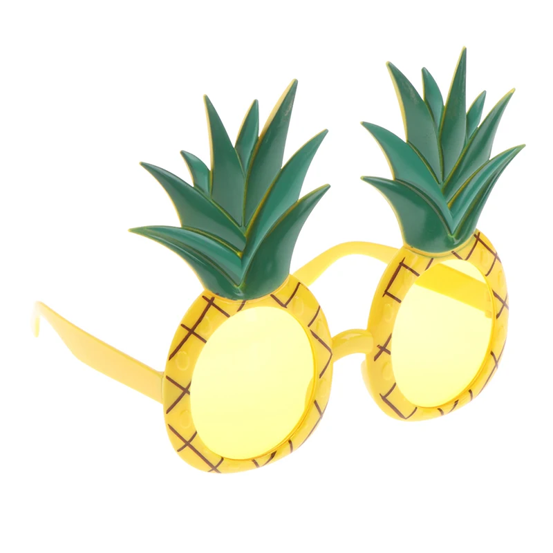 

1PC New Big Pineapple Glasses Pineapple Fruit Glasses Photo Concave Shape Funny Ball Party Glasses Carnival Event Decoration