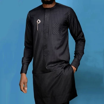Alternative view of Gozie 2 Pieces Long Sleeve Dashiki Outfit
