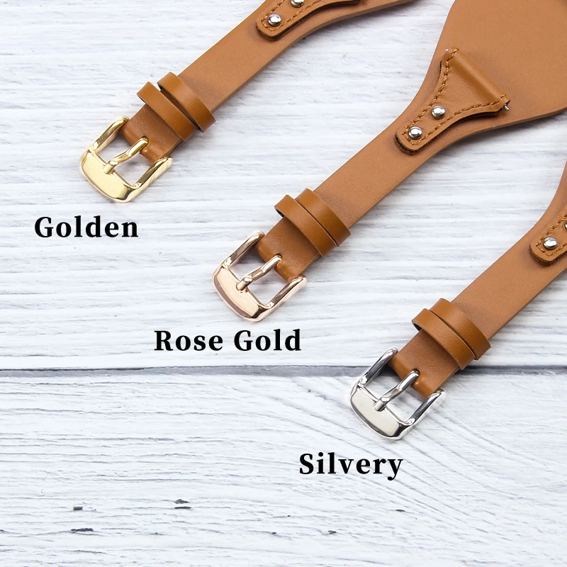Premium Calfskin Strap - 18mm Genuine Leather Women's Watchband