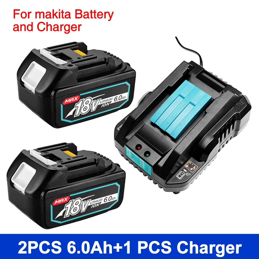 

Новинка для электроинструмента Makita 14,4-18 в зарядное устройство для литиевых батарей DC18RD с одним слотом 4A и батареей 18 в Li-Ion для Makita