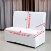 Stretch Armless Sofa Cover Hotel Sofa Slipcover Restaurant Elastic Polar Fleece Spandex Couch Slipcovers Home Internet Bar Cafe 2