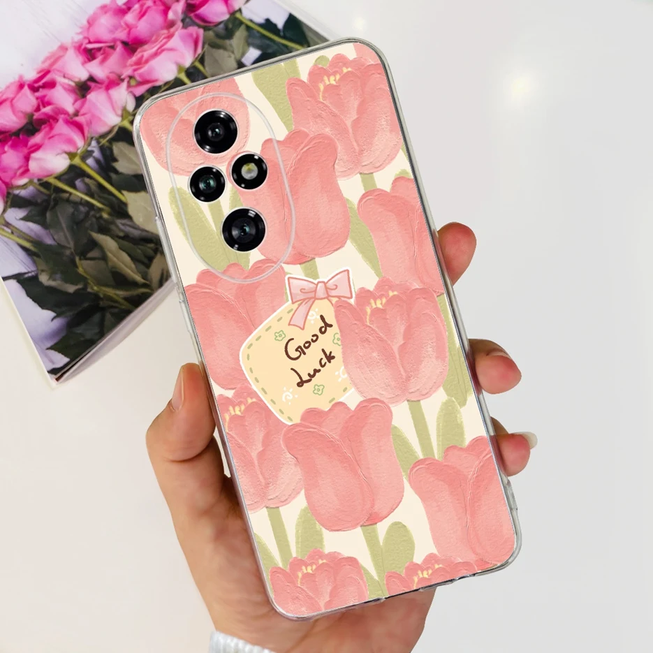 Cute Painted Clear Silicone Case - Soft Protective Cover