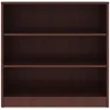 Mahogany Laminate Bookcase, 36" x 36" x 12" 4