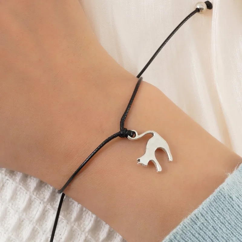 geometric fox bracelet  Shop wabyshop Bracelets  Pinkoi