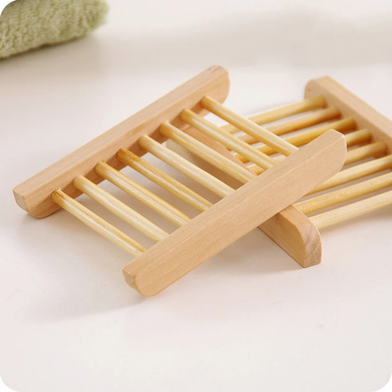 

Wooden Soap Tray Creative Soap Box Frame Portable Soap Storage Box Rack Bathroom Kitchen Decorations