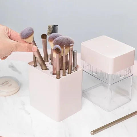 

Make Up Brush Holder Organizer For Cosmetic Makeup Organizers Storage Box Pen Holder Lipstick Pencil Storage Rack Nail Polish