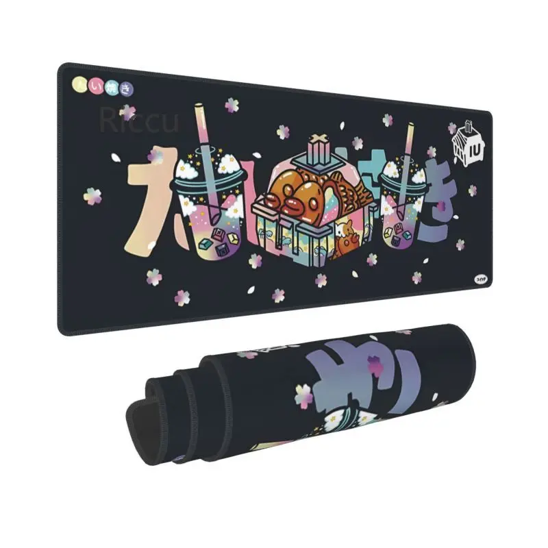 Blue Sushi Desk Mat - Non-Slip Rubber Mouse Pad and Gaming Accessory