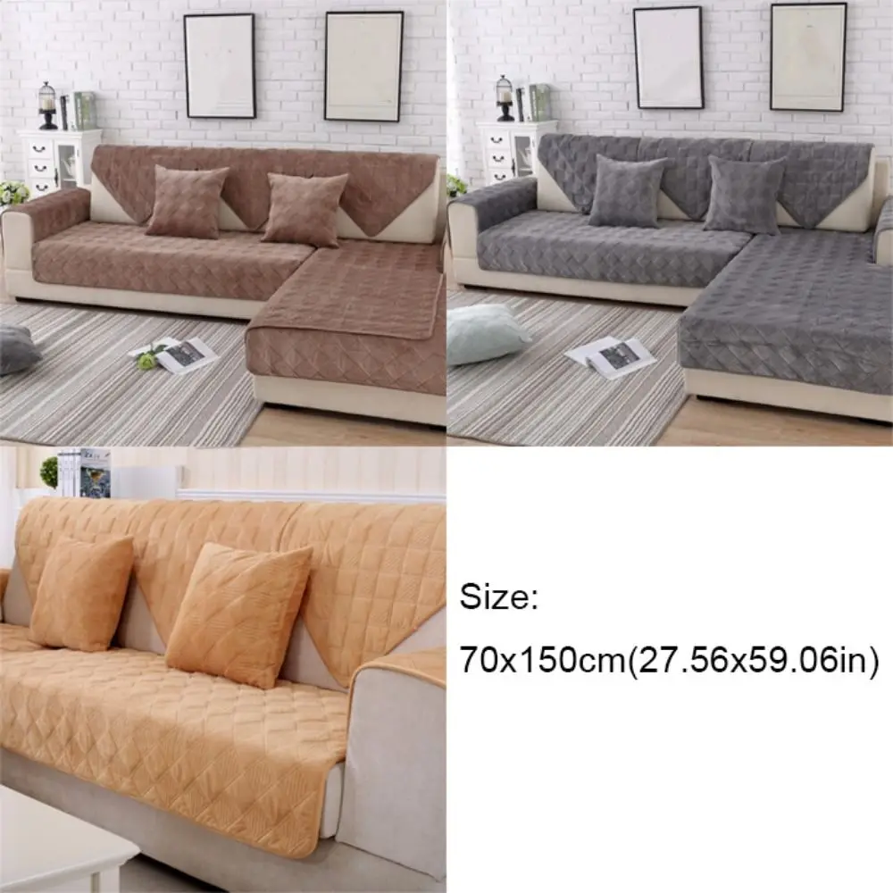 Modern Minimalist European Style Sofa Cover Non-Slip Thickened Couch Covers Soft Breathable Seat Cushion Four Seasons