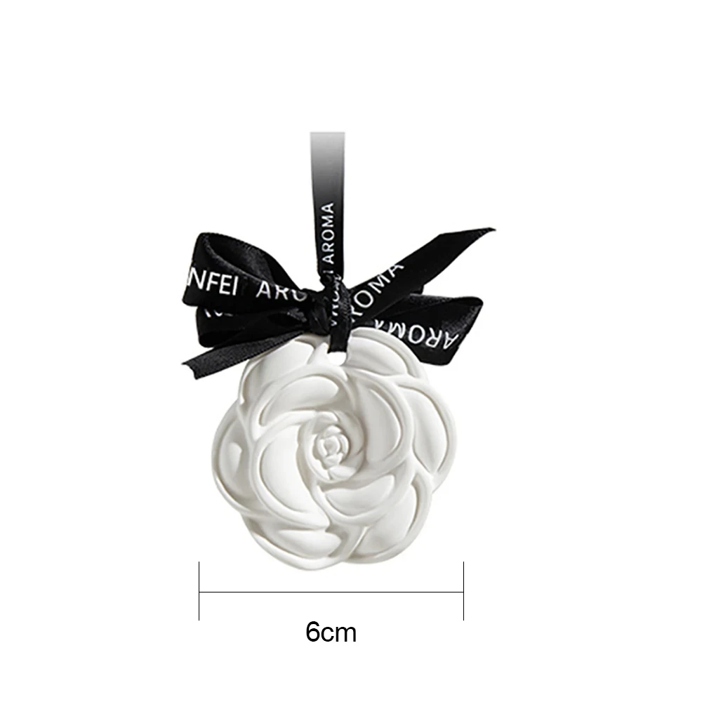 Car Air Freshener Beautiful Flower Perfume for Car Styling Aroma Fresh Air Purifier Interior Decorations