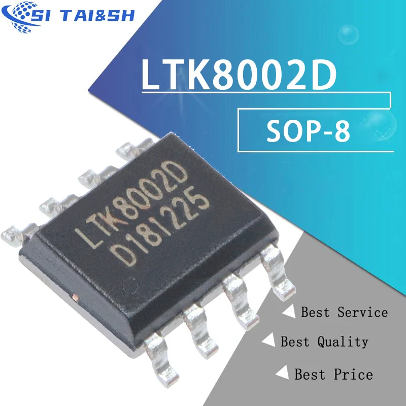 10PCS-LTK8002D-LTK8002D-8002D-patch-SOP-8-3W-Class-AB-high-end-audio ...