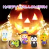 Halloween Finger Puppets Ghost Vampire Witch Pumpkin Frankenstein Characters Finger Puppets Set for Party Favors Pretend Play 5