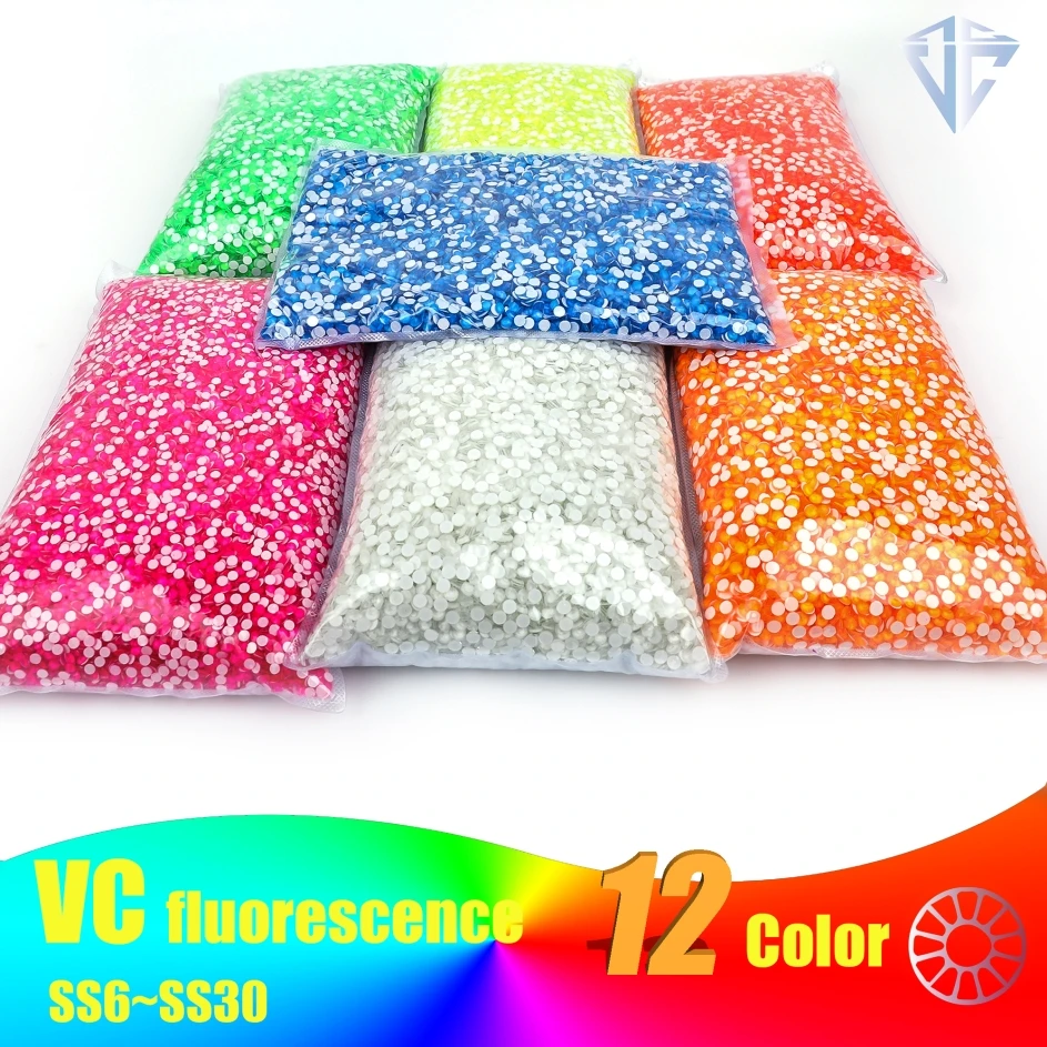 Hotfix Rhinestones Wholesale  Decoration Rhinestones Neon