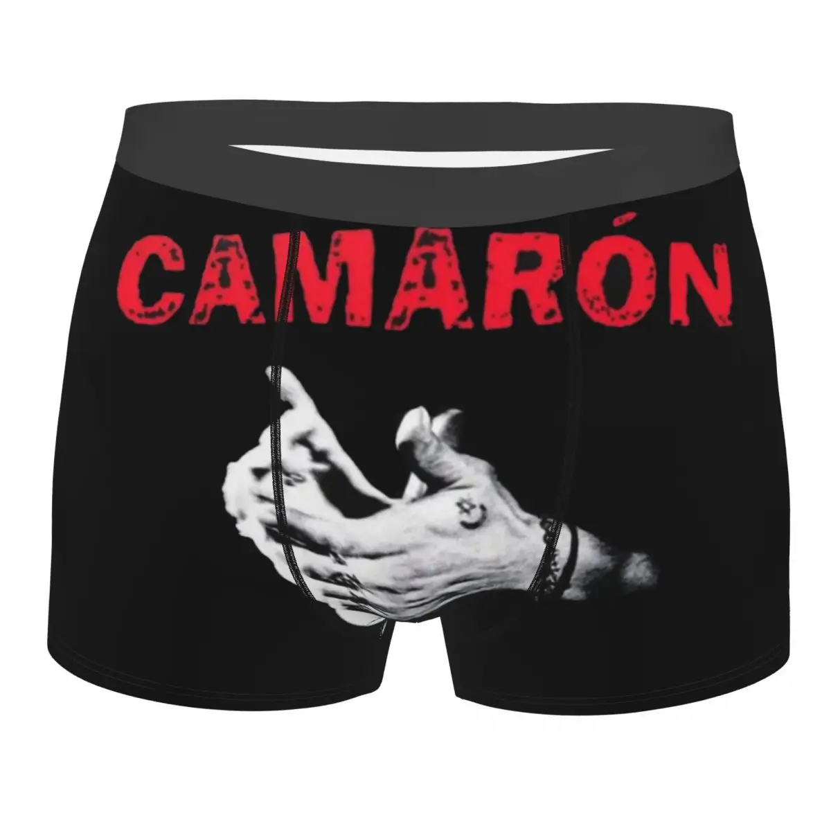 Camaron De La Isla Island Shrimp Flamenco Singer Man'scosy Boxer Briefs,3D printing Underwear, Highly Breathable High Quality la isla de las ultimas voces