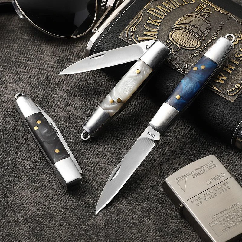 Folding Knife for Unpacking Box Stainless Steel Meat Fruit BBQ Knife Cutlery Set Butcher Kitchen Chef Cleaver Steak Knives kitchen knife,folding knife,meat cleaver