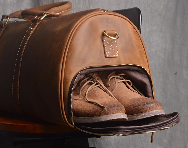 Unisex Beautiful Leather Travel Bag