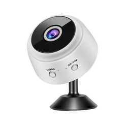 WiFi Mini Security Camera - Wireless Smart Home Video Recorder - White