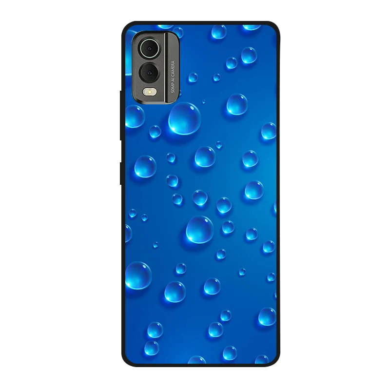 Cute Cartoon Shockproof Soft Silicone Back Cover, Painted TPU Case
