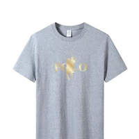 T-shirt à manches courtes pour homme, tendance estivale, marque tendance, décontracté, coupe ajustée et polyvalente, col rond, respirant 4