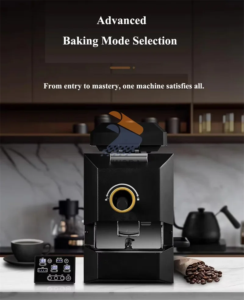 Good Quality 110V 220V 500g Coffee Bean Roaster Popular Commercial Hot Selling Electric Direct Fire Coffee Bean Roaster Home Use