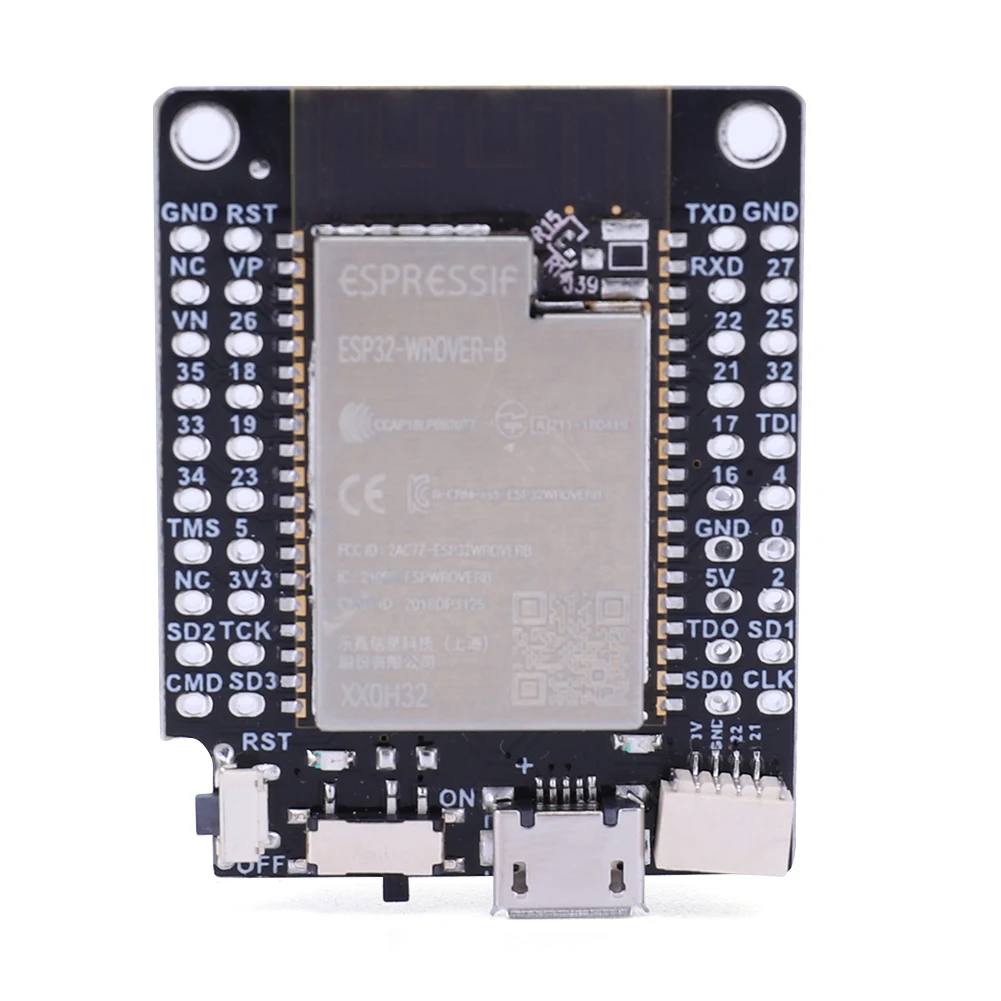 �̴� 32 ESP32-WROVER-B PSRAM ���, �������� �������� ���� ����, �������� BT BLE MCU ���, DC 3.6V-5V ���� ǥ�õ�
