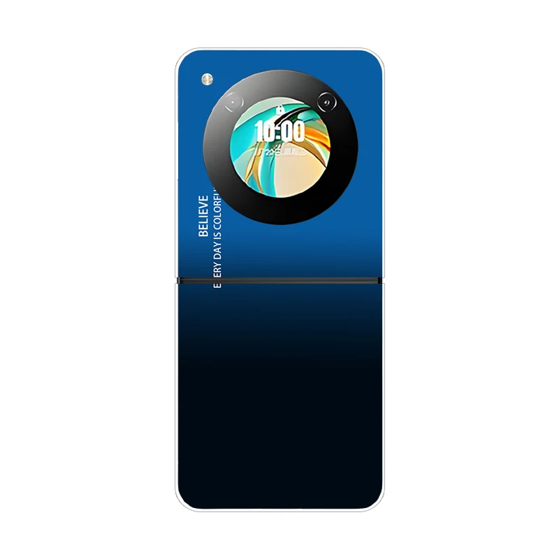 Fantasy Gradient Shockproof Back Cover - Hard PC Protective Phone Housing
