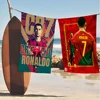 C-Cristiano R-Ronaldo C-CR7 Microfiber Printed Beach Towel Mountain Climbing Yoga Beach Swimming Running Absorbent Soft Towel 1