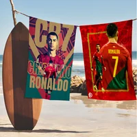 C-Cristiano R-Ronaldo C-CR7 Microfiber Printed Beach Towel Mountain Climbing Yoga Beach Swimming Running Absorbent Soft Towel 1