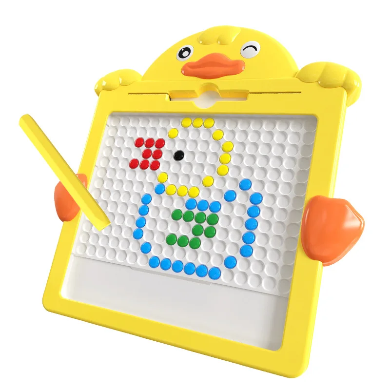 Diy Kid Drawing Board Toy Colorful Beads Fine Motor Training Writing Board Game