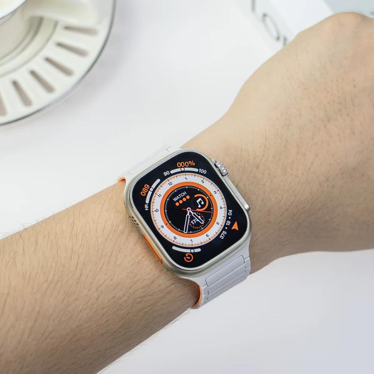 Magnetic Silicone Strap for Apple Watch - Premium Replacement Band