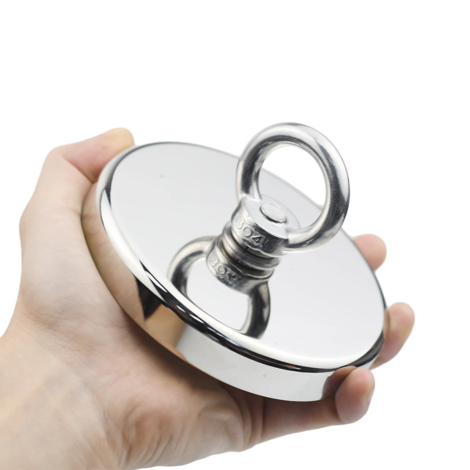 Fishing Magnets Neodymium Hooks N52 Heavy Duty With Countersunk Hole Eyebolt 16-42mm Salvage Searcher
