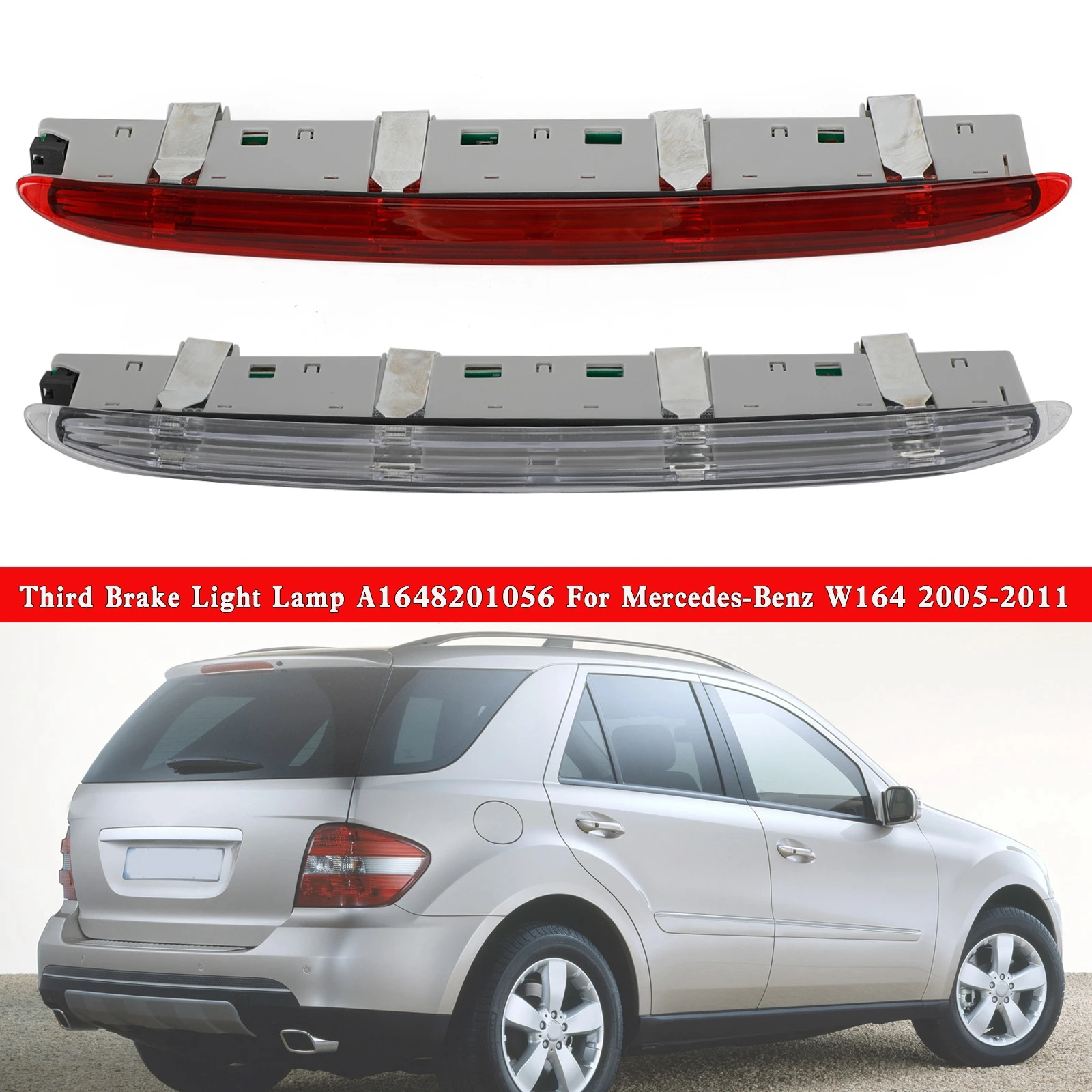 

Artudatech Third Brake Light Lamp A1648201056 For Mercedes-Benz W164 2005-2011 Car Accessories