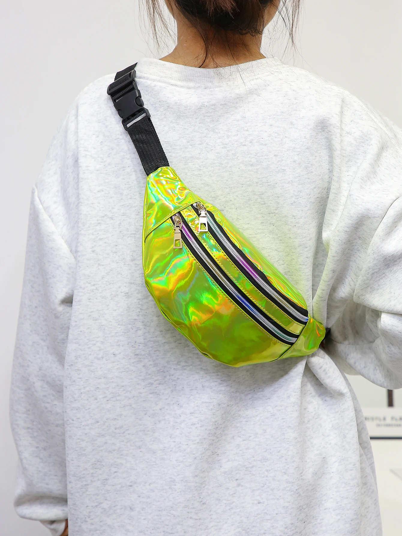 Holographic Fanny Pack Image 3