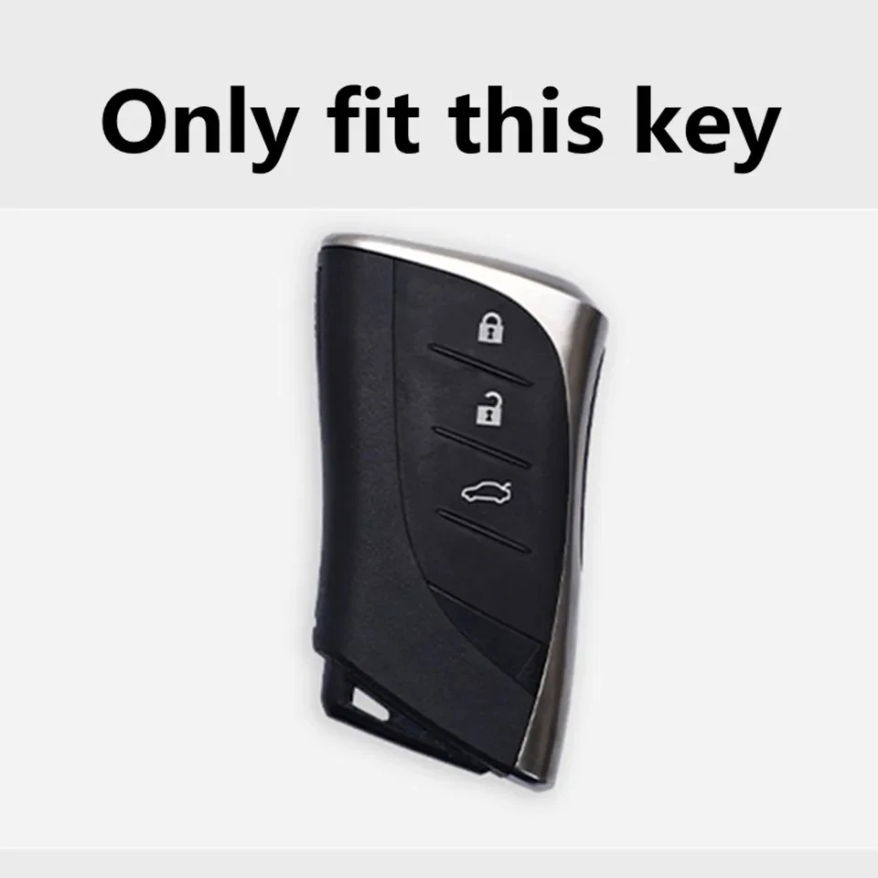Premium Leather Car Key Case Cover for Luxury Vehicles