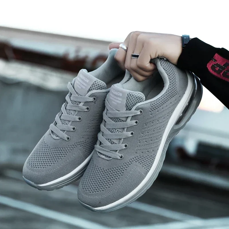 Unisex Cushioning Athletic Running Shoes Women Comfortable Soft Casual Jogging Sneakers Men Non-slip Sports Gym Walking Shoes 6