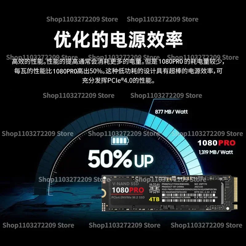 Ʈ ũž PS5   ָ Ʈ ϵ ̺, M2 NVME ̽,  귣, 1080PRO SSD, 4TB, 2TB, 1TB