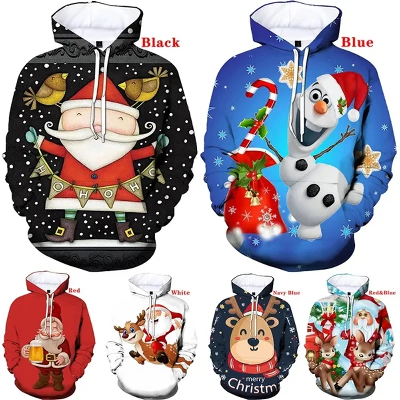 

Christmas Dab Santa Children Hoodies Cartoon Clothes Children Sweaters Clothes Long Sleeve Happy Christmas Boys Girls Hoodies