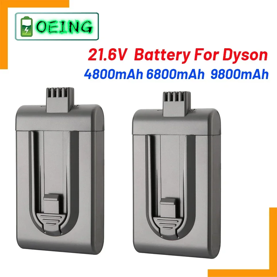 

High quality 4.8 / 6.8 / 9.8ah 21.6v Li ion DC16 Vacuum Cleaner Replacement Battery DC12 12097 BP01 912433-01 L50 of Dyson DC16