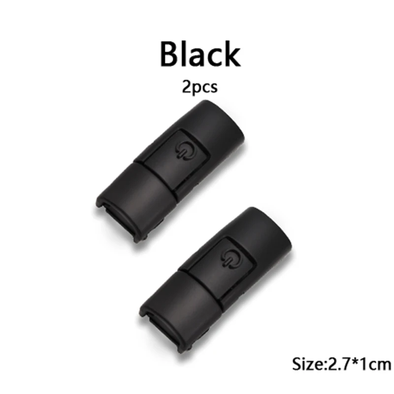 Vibrant Metal Shoelace Clips with Press Lock