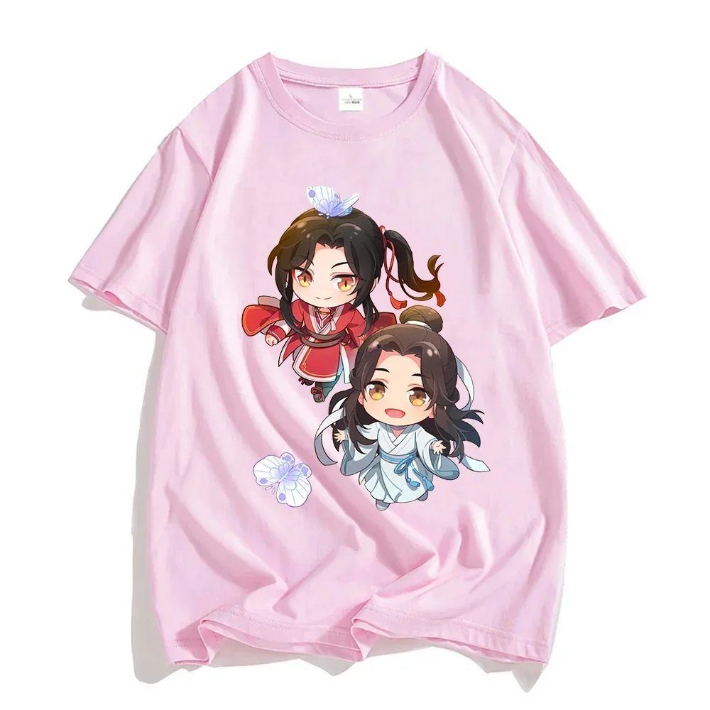 

Heaven Officials Blessing T-shirt Men/women T Shirt 100% Cotton Tee-shirt Kawaii/cute Aesthetic Clothes Anime Print Shirts Tops