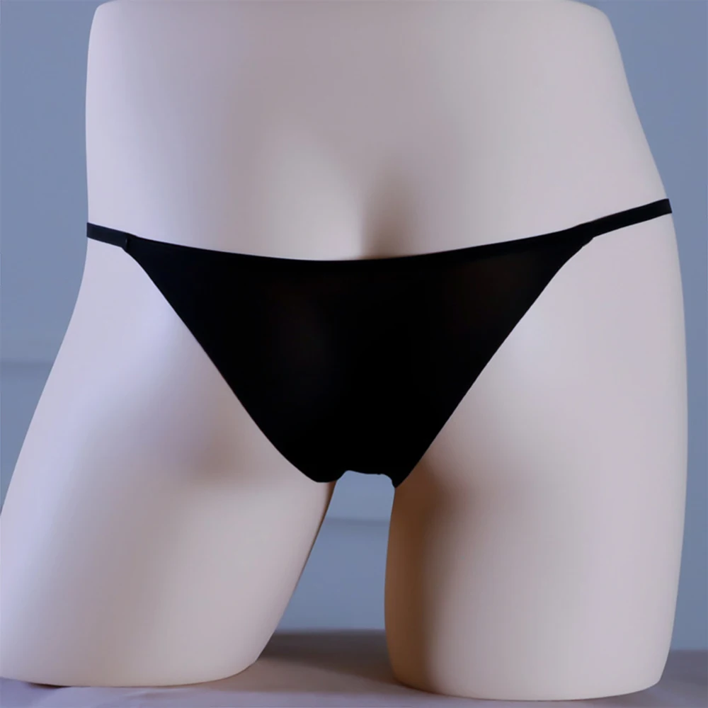 

2023 Fashion Male Underpant Breathable Comfort G-string Low M-2XL Men Men's Panties Sheer Thong Thongs Through