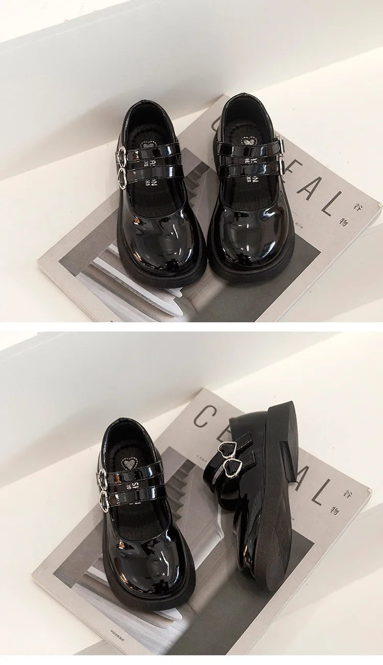 Jungen Mädchen Lederstiefel Seitlicher Reißverschluss Retro Britischer Stil Kindermode Socken Stiefel 2025, Frühling Herbst Kinder Stiefeletten 2025 – Detail 9