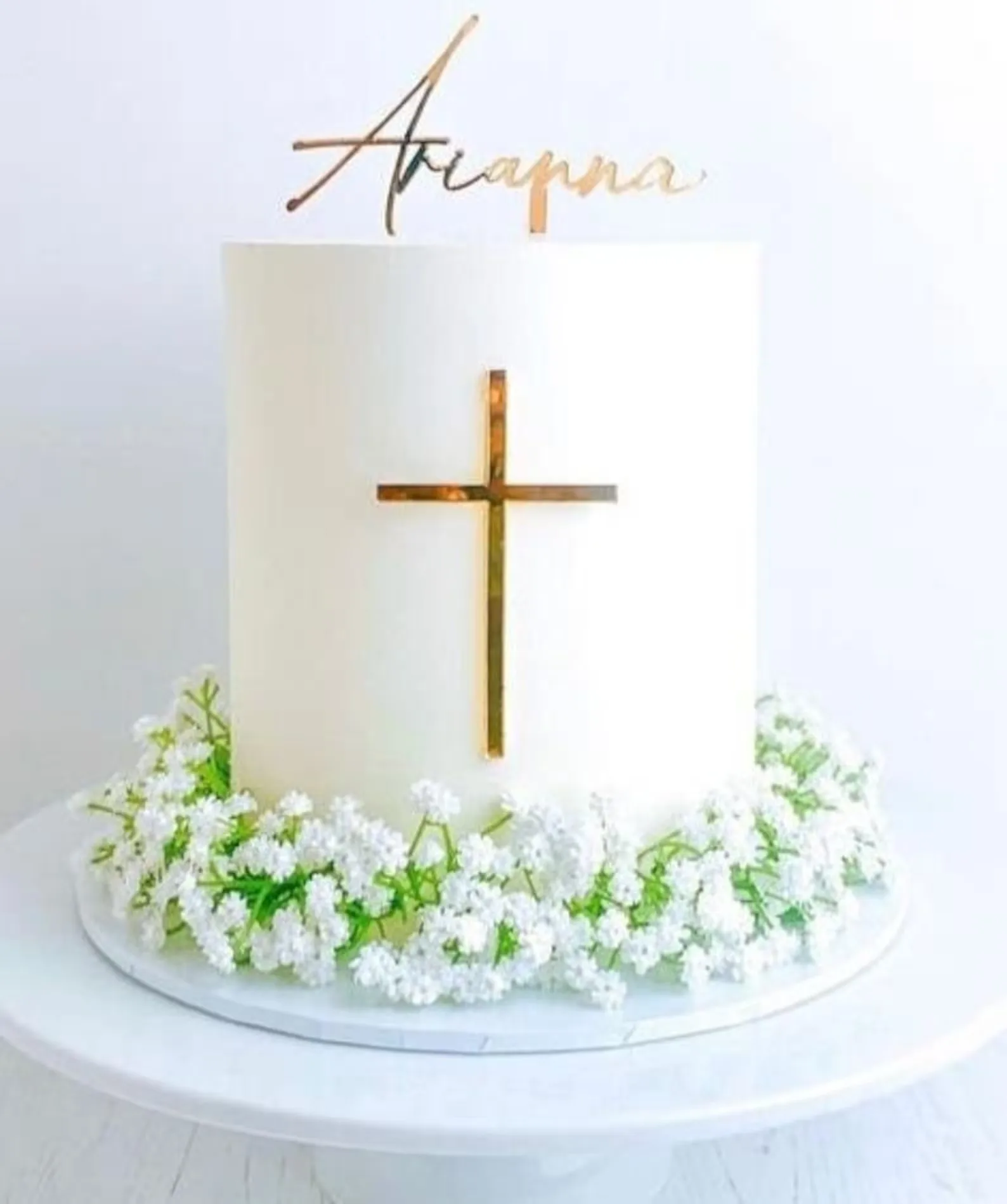 Nuovi Arrivi Christian Cross Cake Topper Decorazioni Per Torte In Acrilico God Bless Cake Topper Party For Baking Cake Party Supplies