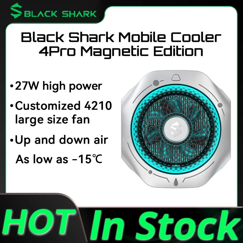 Original Black Shark Cooler 4 3 Pro 4Pro Smart FunCooler For