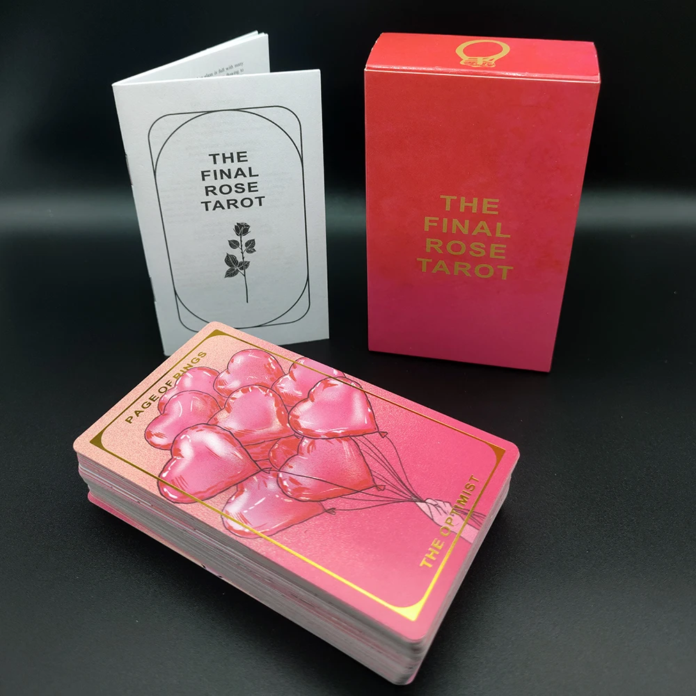 12CMX7CM-THE-Final-Rose-Tarot-78-Card-Deck-with-Guidebook-Fortune ...
