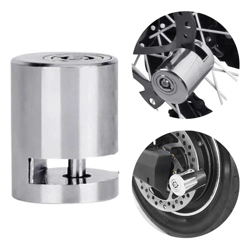 Compact Anti-Theft Motorcycle and Bicycle Disc Brake Lock