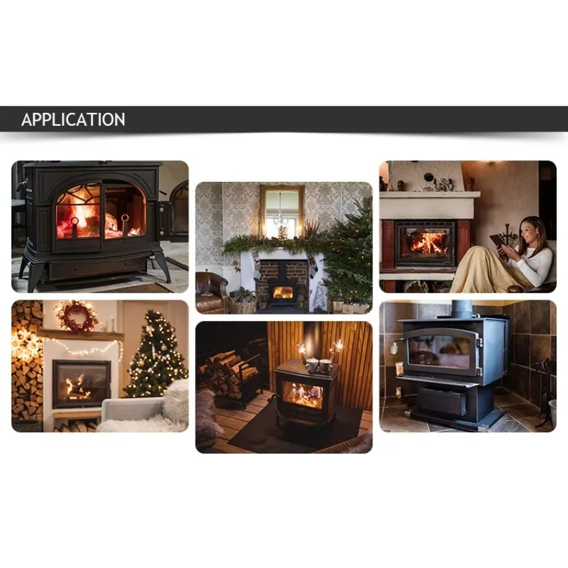 High Quality European-style Real Fire Wood-burning Fireplace Cast Iron Wood Burning Stove Real Fire Fireplaces Stoves Firepit