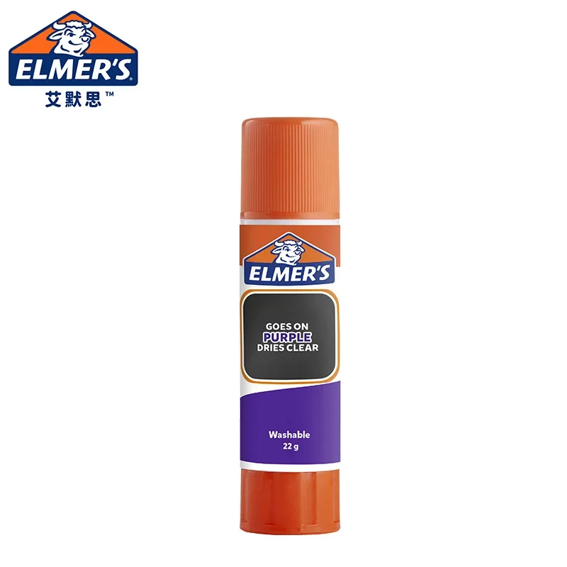 1pc Elmer's Disappearing School Glue Sticks 22 Gram Washable Non Toxic Acid Free For Kids Home Scrapbooking Supplies glue stick